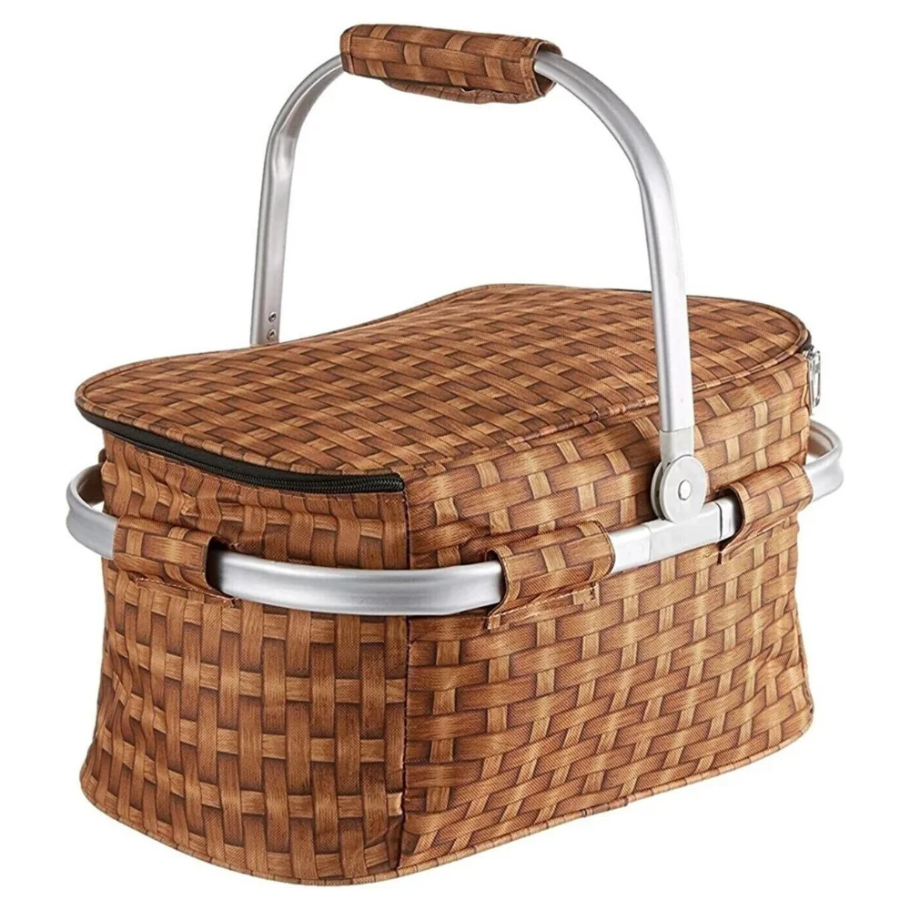 Picnic Bag Cold & Hot Protection Coffee Tea Breakfast Food Storage Table Stylish Quality Products Cover Holiday Beach Sea Be