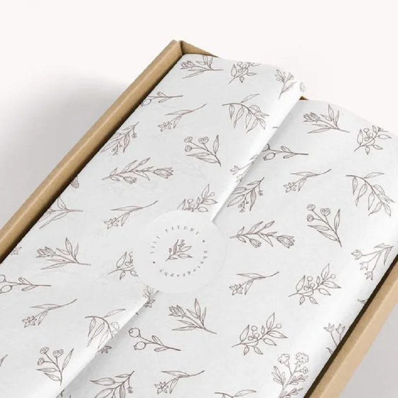 Печатная бумага для упаковки подарков 1000 шт