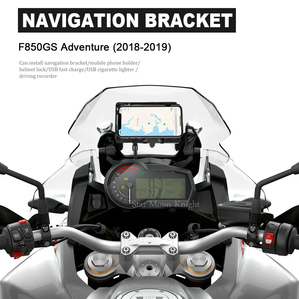 Для BMW F850GS F 850 GS ADV Adventure 2018 2019 аксессуары для мотоциклов крепление на лобовое