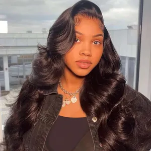 Image for Body Wave Lace Front Wig 4x4 5x5 Lace Closure Wig  