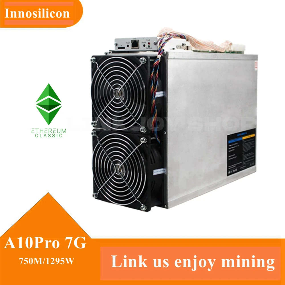 Ethash ETC Innosilicon A10 Pro 7G 720MH Asic Mining с блоком питания 1295 Вт