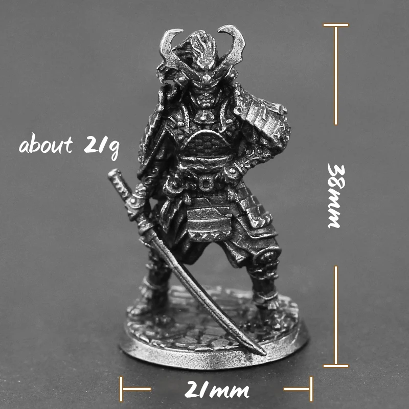 

Металлические фигурки самураев Shogunate из белой меди