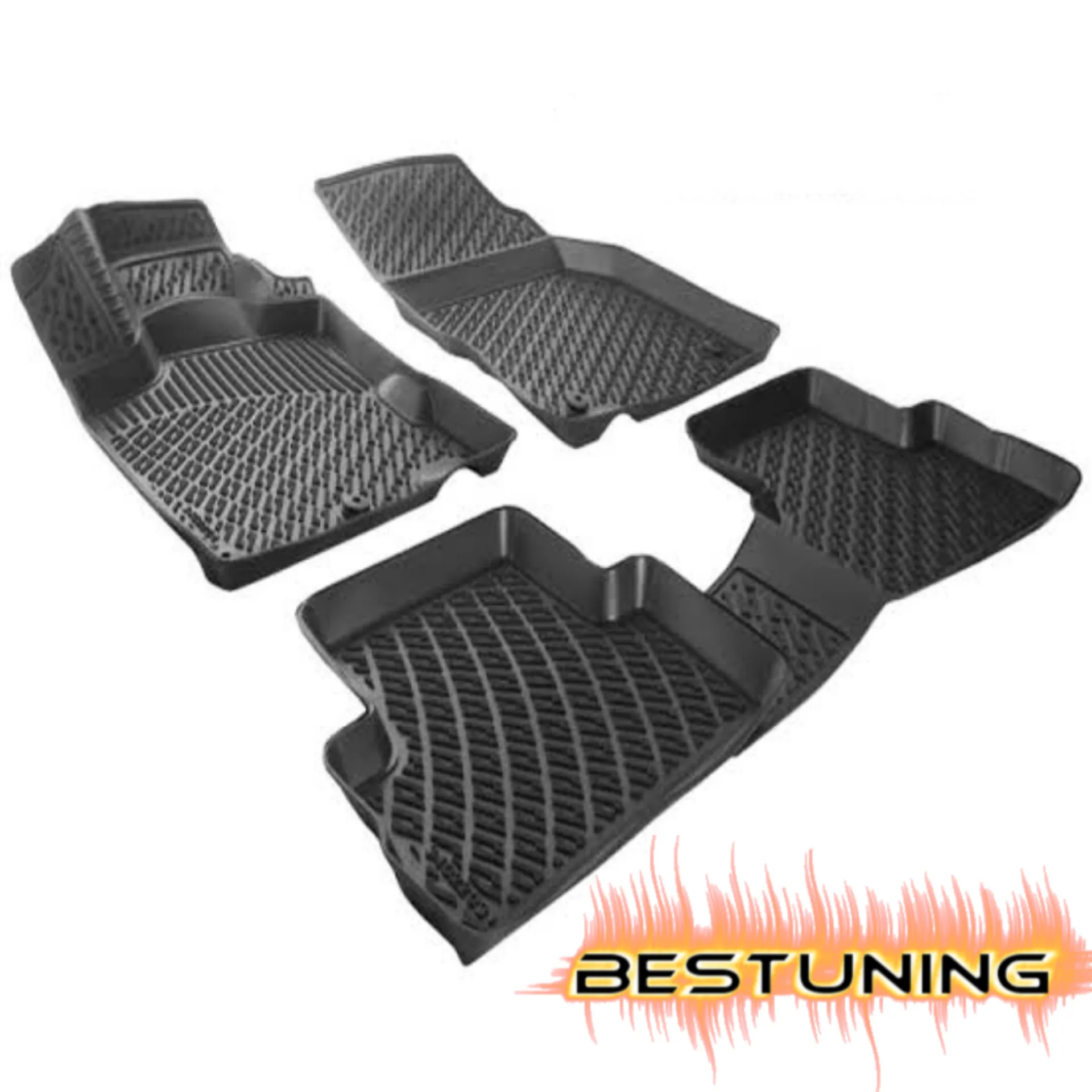 

Chevrolet Aveo Car Waterproof Anti-Slip Floor Mat Fully Surrounded Protective Car Accessories Rubber Luxury TPE Material