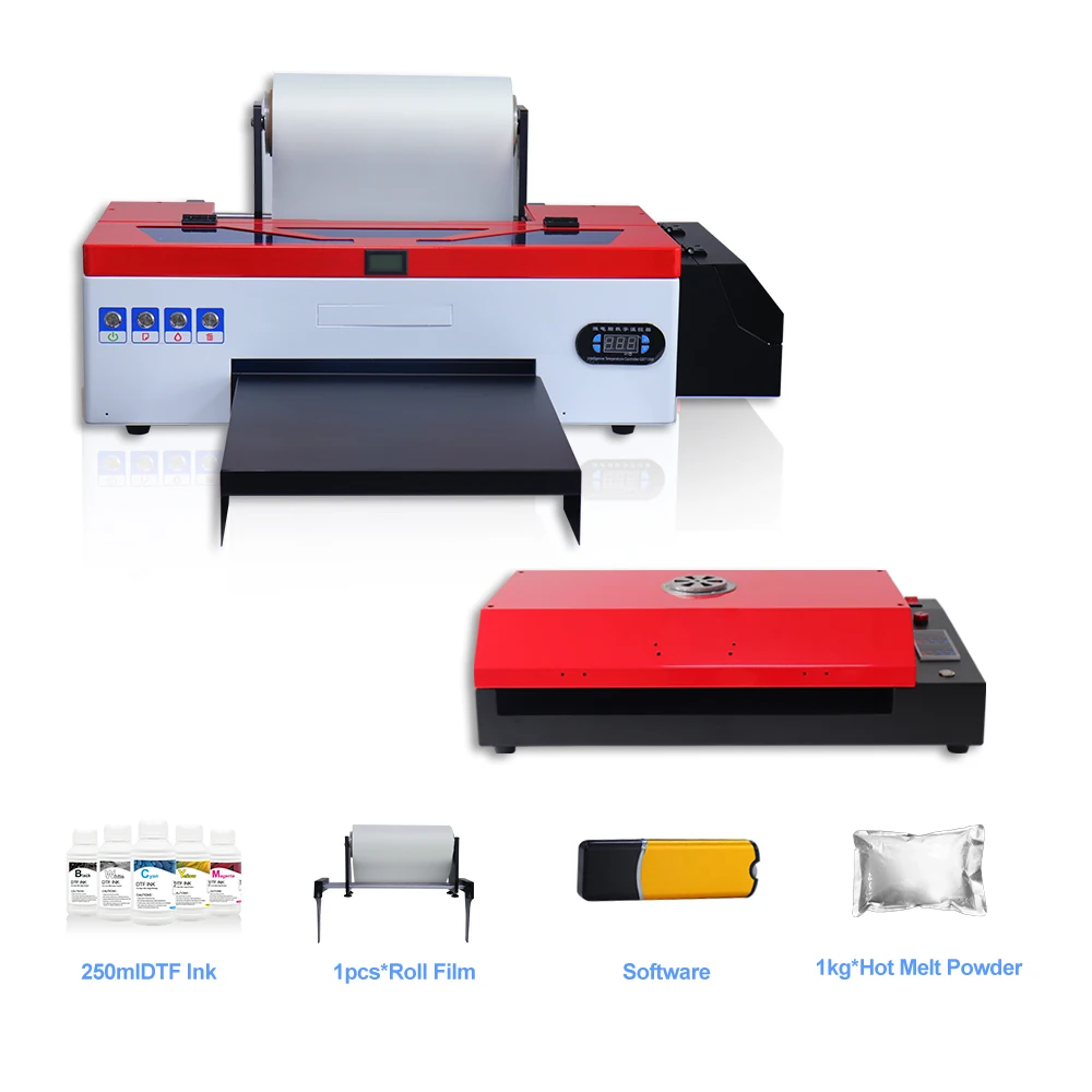 

Принтер Jetvinner A3 DTF для принтера Epson L1800, переносной принтер с рулонной подачей, Прямая поставка на печатную машину FilmT для фабрики