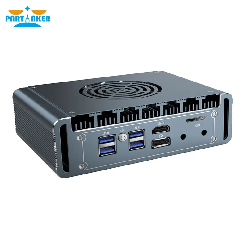 Брандмауэр Мини-ПК 4 x Intel i226 2.5G LAN 12-го поколения Soft Router Core i7 1265U i5 1235U i3 Pentium 8505 pfSense