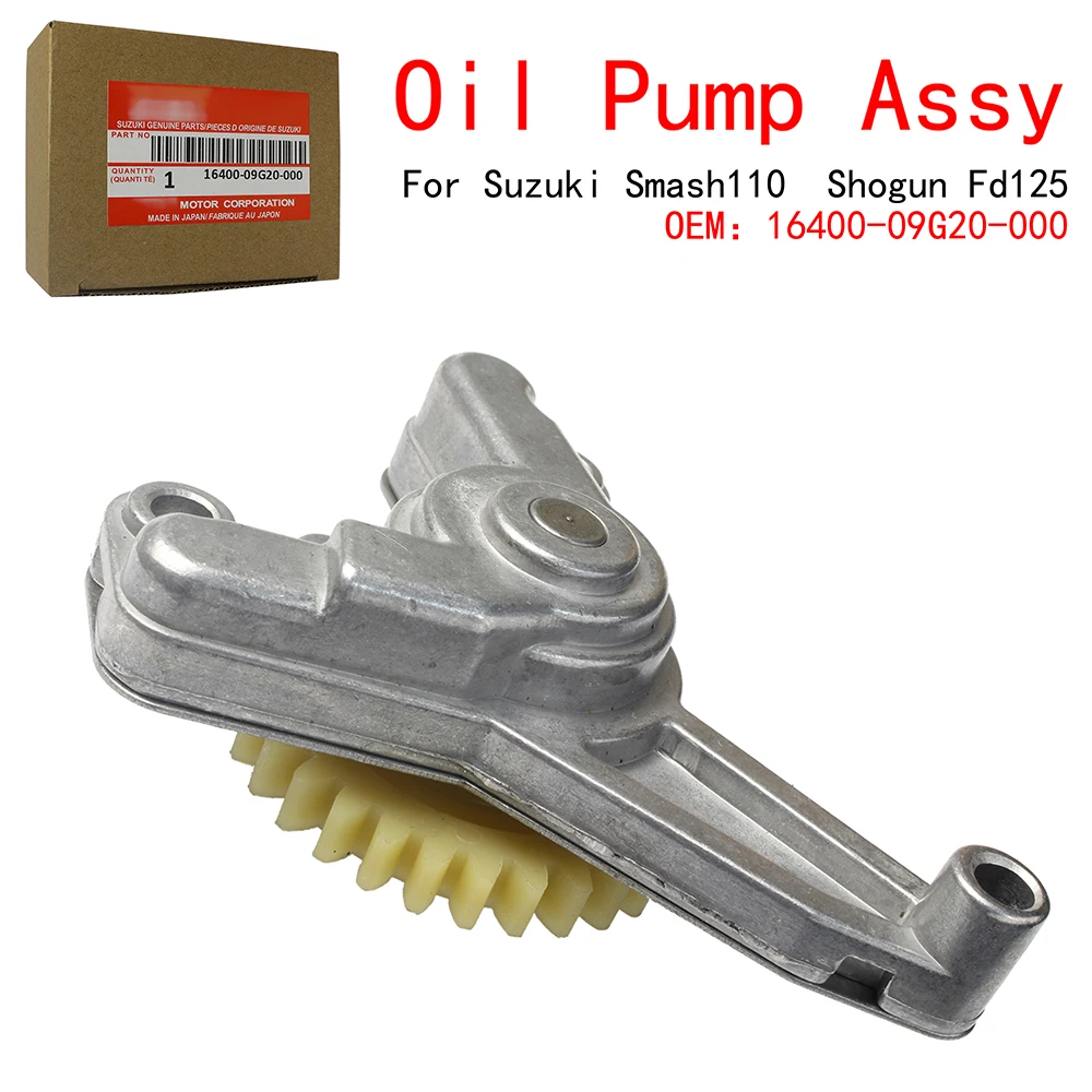 

Pompa Oli Pump Assy For Suzuki SMASH110 SHOGUN FD 125 16400-09G20-000