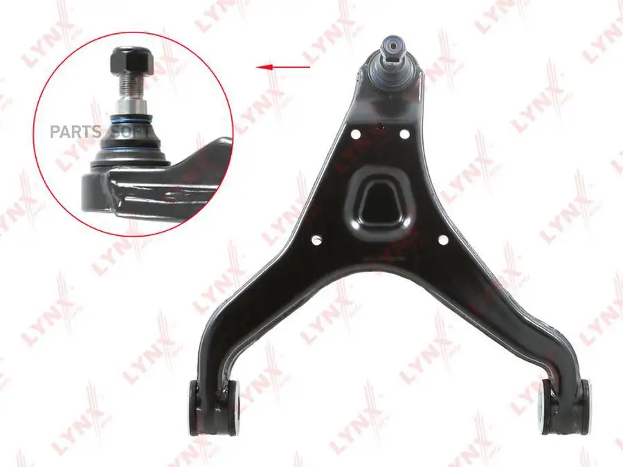 LYNXAUTO B5151L Рычаг подвески | перед лев