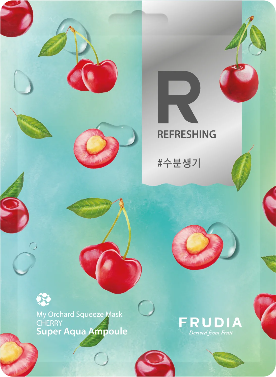 Frudia Разглаживающая маска с для лица с вишней Frudia My Orchard Squeeze Mask Cherry