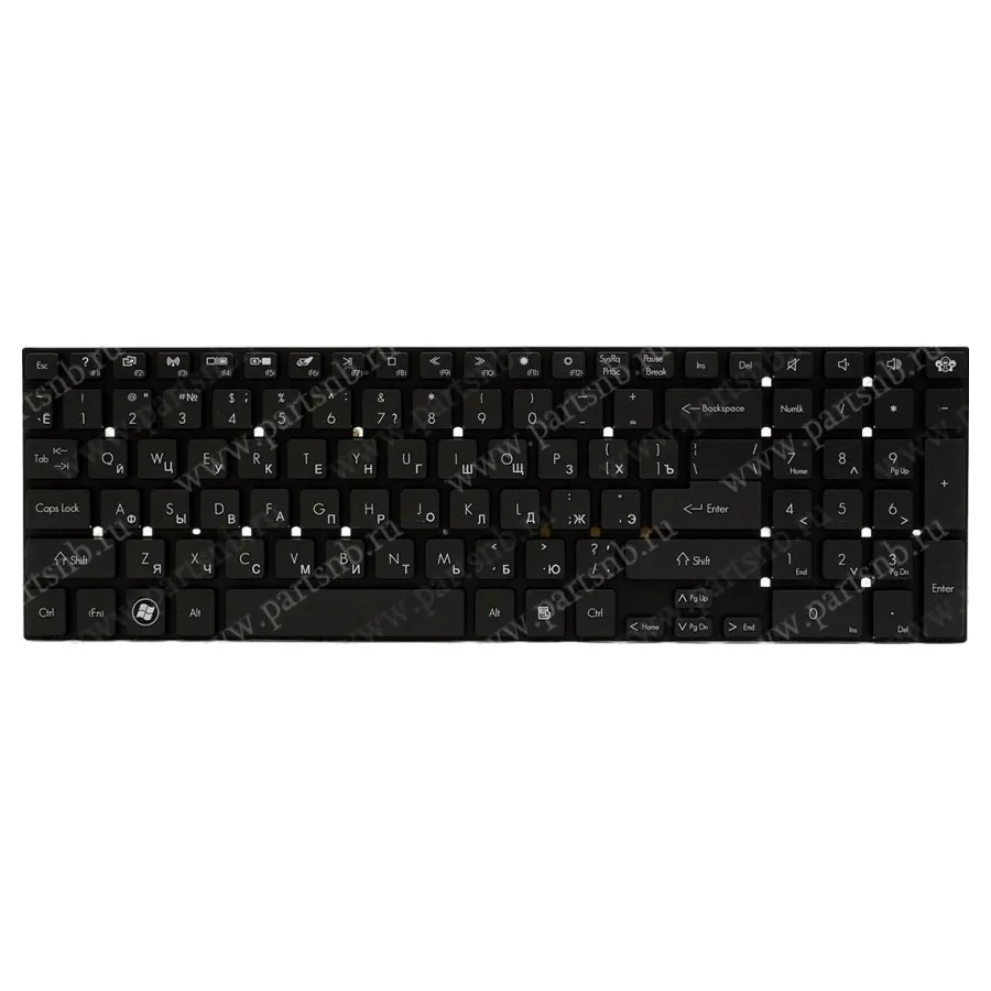 Laptop keyboard for Packard Bell Easynote tv11hc-53234g50mnks | Replacement Keyboards