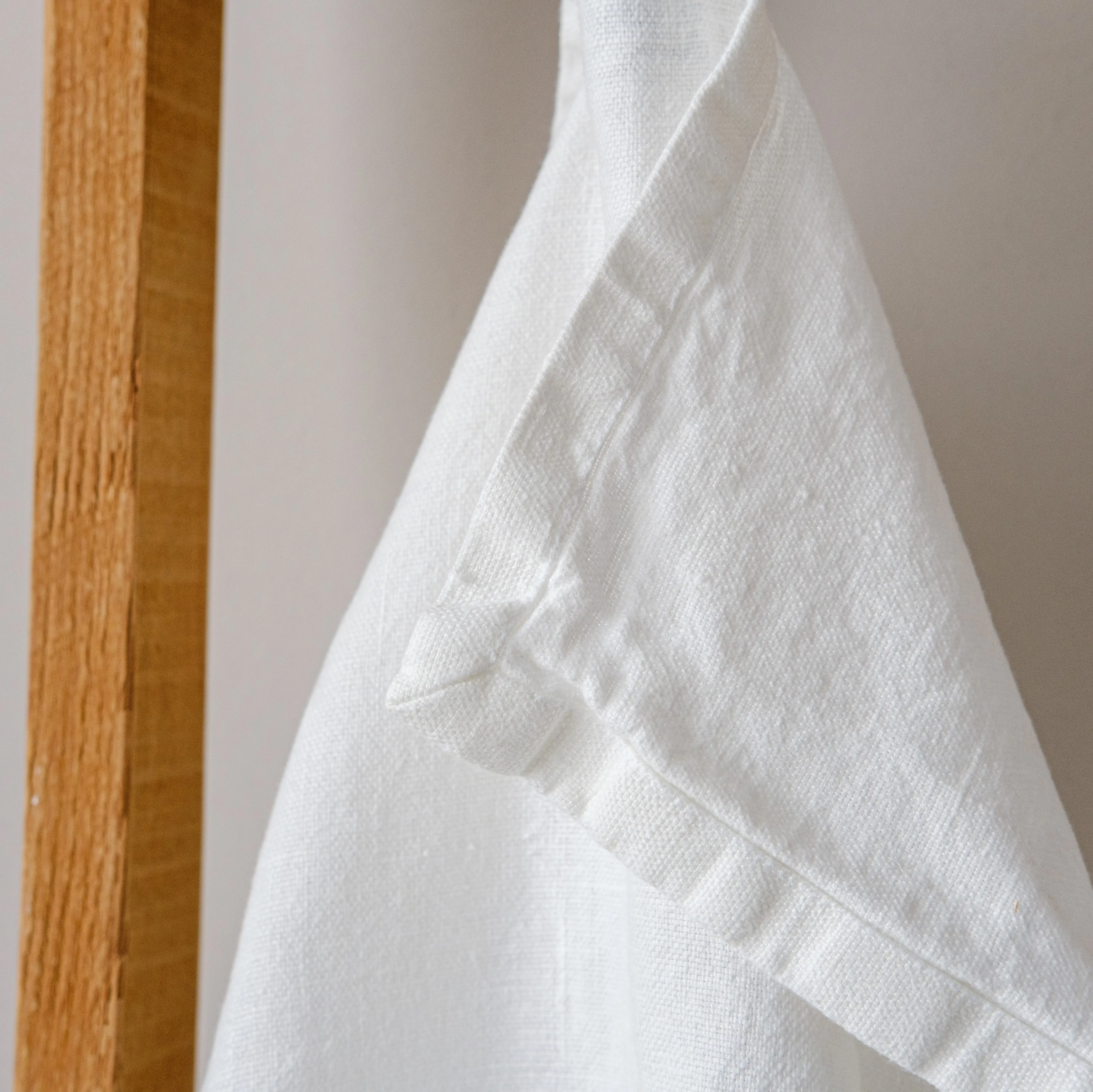 Towel linen with рюшей natural 60*40 cm hand towel kitchen | Towels