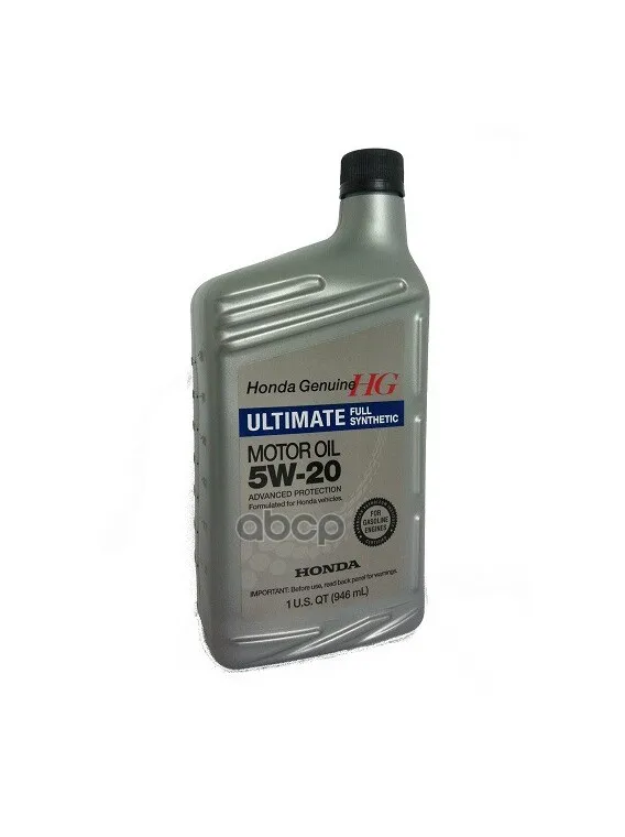 HONDA Масло Моторное Honda Ultimate Full Synthetic 5w-20 Синтетическое 0.946 Л 08798-9038 5w20 Син. 0.946l |