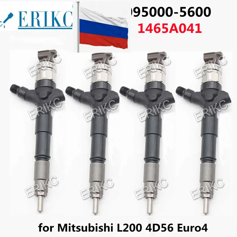 

095000-5600 095000-5601 1465A041 ERIKC форсунок ДЛЯ Mitsubishi L200 4D56 Euro4 Автозапчасти Топливные форсунки