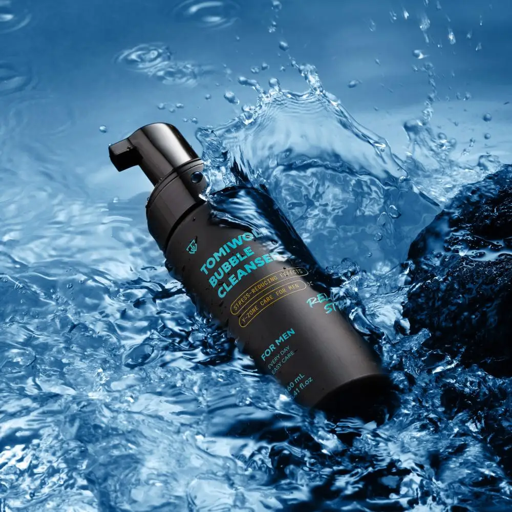 Tommy Wolf Bubble Cleanser Мужское очищающее средство 1 шт 160 мл
