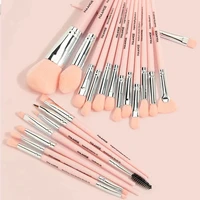 tpok 20pcs travel marble makeup brush set for women portable soft concealer beauty foundation eye shadow brushes beauty cosmetic
