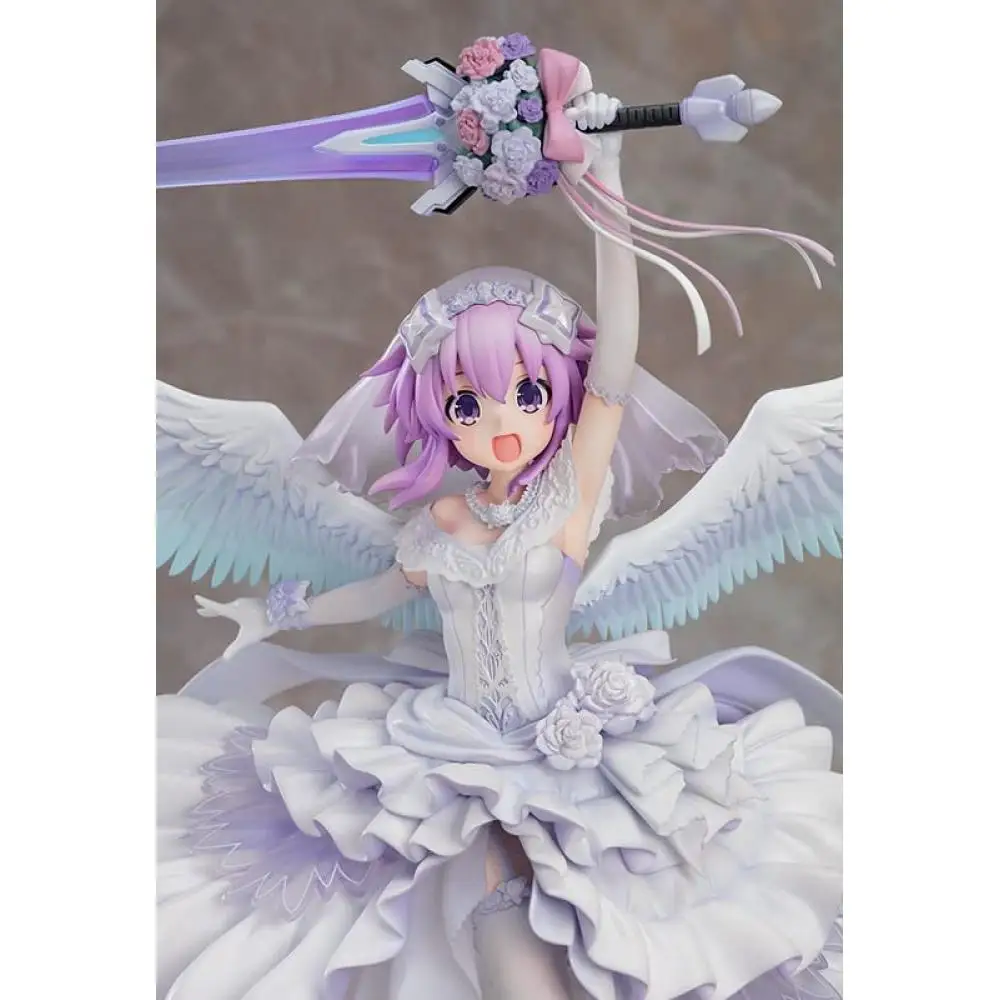 Гиперразмерная Нептуния Neptunia Маленькая фиолетовая фигурка в масштабе 17