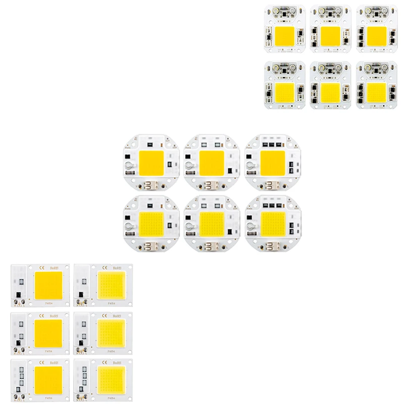 

LED Chip 220V with High Power Brightness COB UV Chips Downlight LED Matrix Bulb Parts 10W 20W 30W 50W Bulb Circuit Board