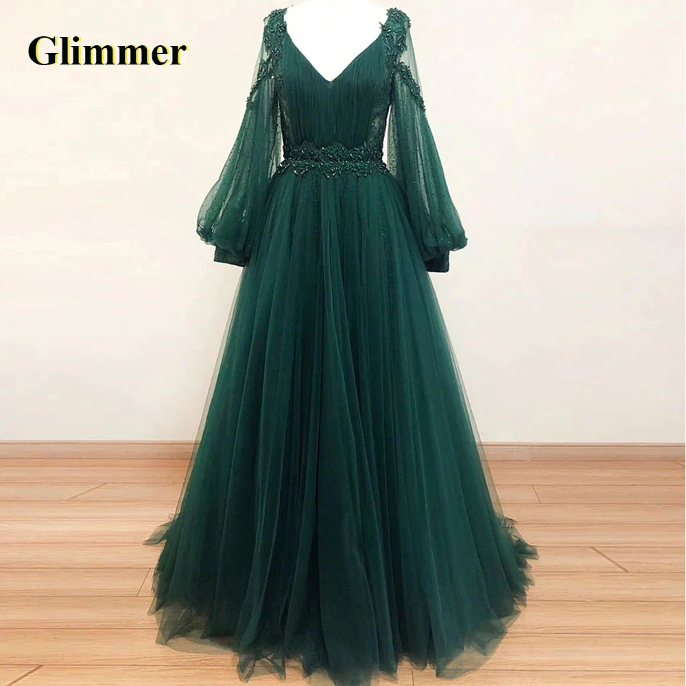 

Glimmer Delicate Evening Dresses V-Neck Formal Prom Gowns Dropping Shipping Vestidos De Fiesta Abendkleider Robe Ball Stretch