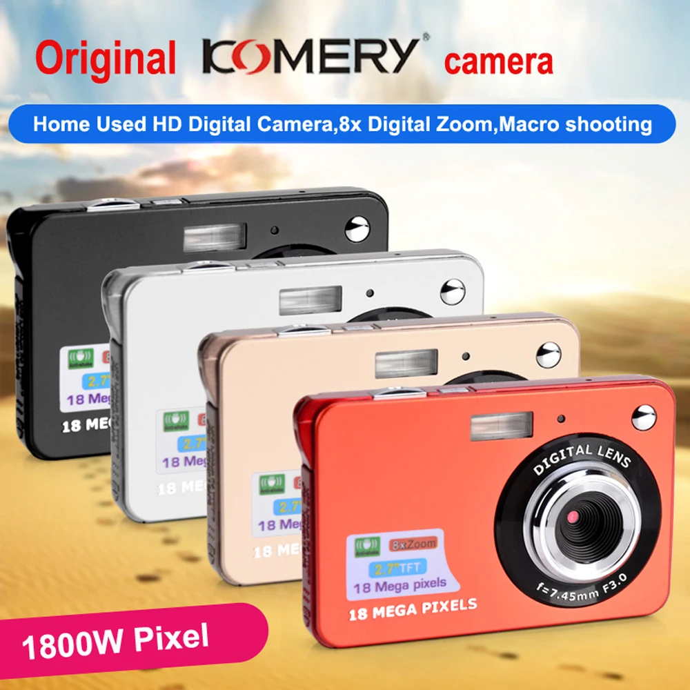 KOMERY Digital Camera Kids Camera 2.7