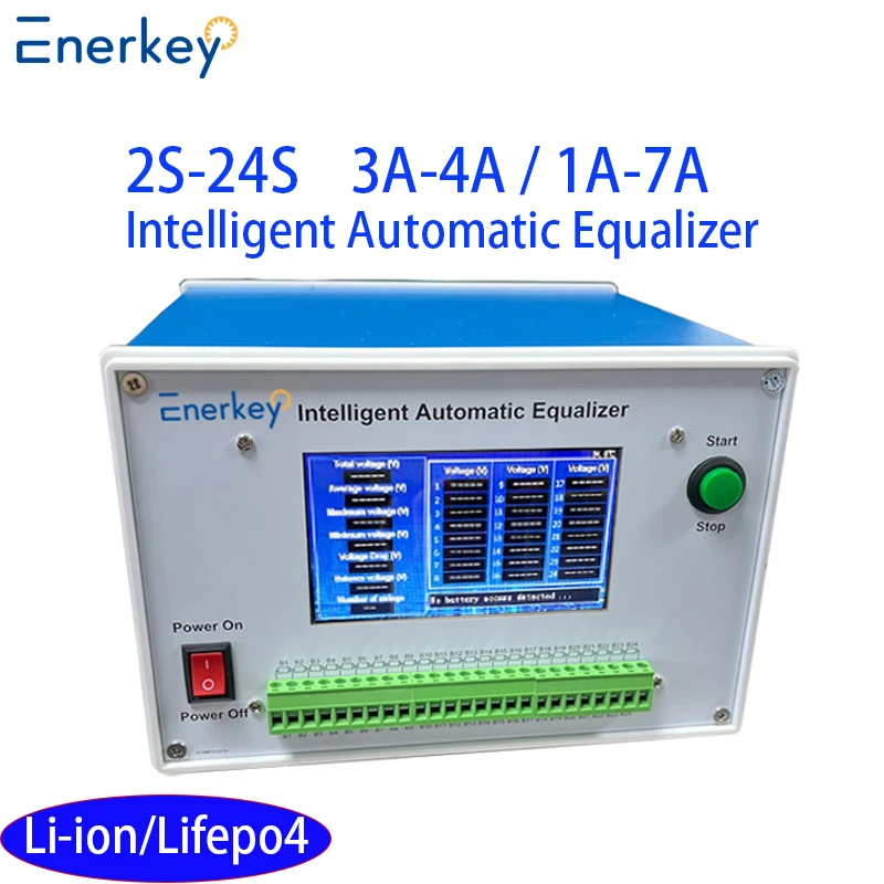 Enerkey 2s~24s 4A 7A интеллектуальный автоматический эквалайзер/балансировщик разряда