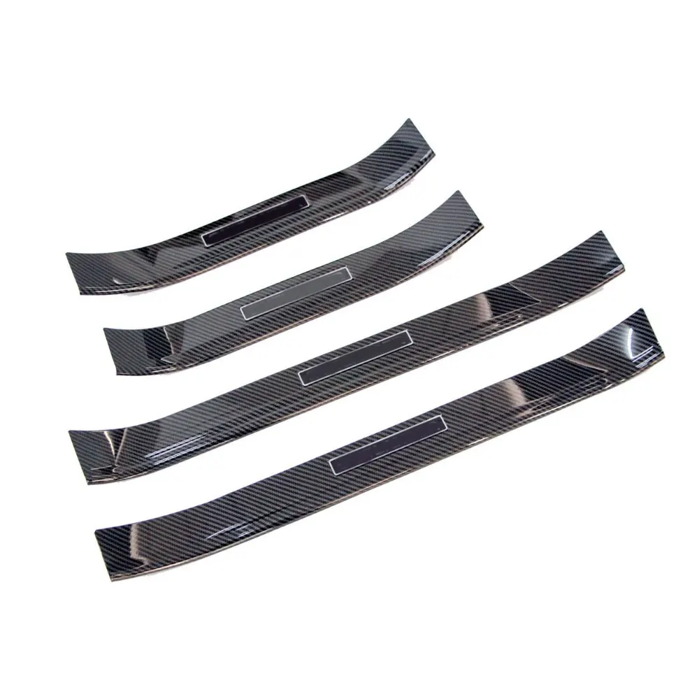 Накладка на порог автомобиля для Mitsubishi Outlander 3 GF GG ZJ 2013~2021 2014 2015 2016 2017 2018 2019 2020 Guards Welcome Pedal Threshold Cover Sticker Accessories