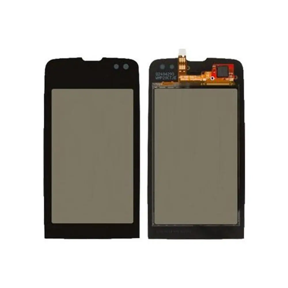 Тачскрин (сенсор) для Nokia 311 Asha в сборе с рамкой (черный)