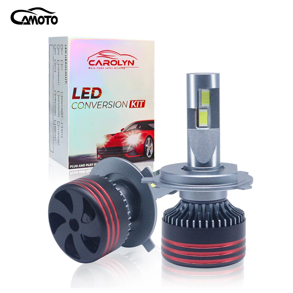 

CAMOTO Canbus H4 H7 24000LM 150W LED H1 H8 H9 H11 9005 HB3 9006 HB4 Car LED Light Auto Headlight Fog Lamp 6500K 12V CSP