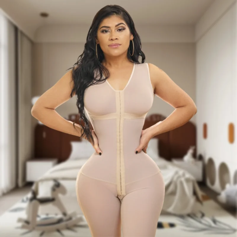 

Postpartum Shaping Abdominal Faja Colombian Girdle Slimming Corset Waist Trainer Flat Stomach For Woman Shapers Full Body Shaper