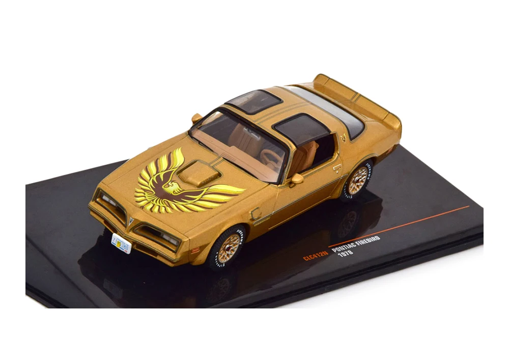 Golden Pontiac Firebird