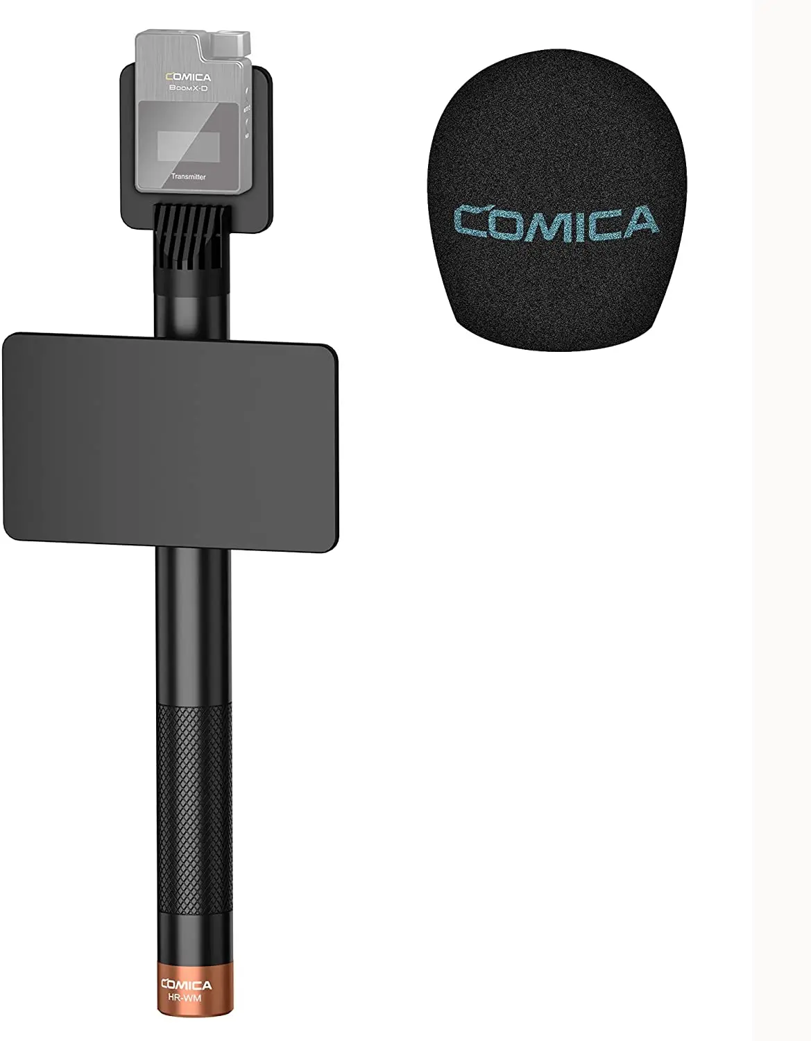 Comica HR-WM Handheld Adapter For Wireless Microphone Detachable Adapter Suitable For Interview Report Mic Accessories