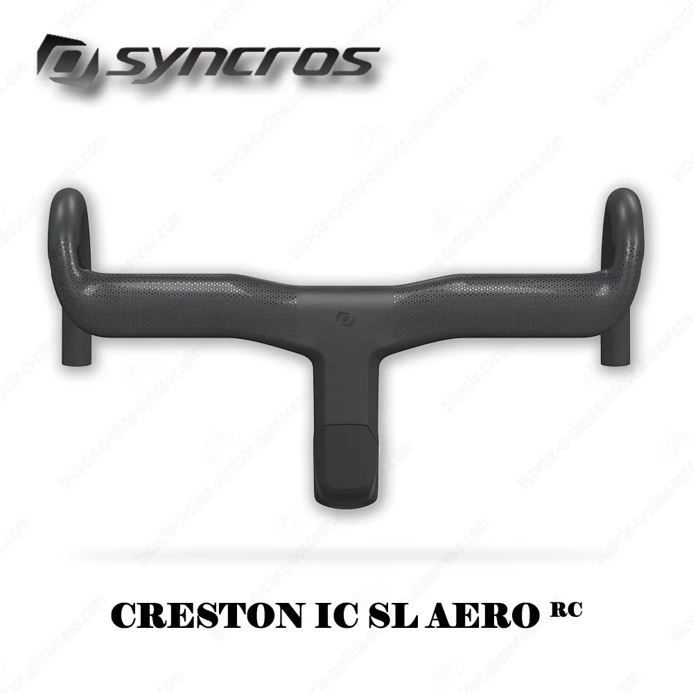Фото Syncros Creston Ic Sl Aero RC Carbon OEM встроенный внутренний кабель кабины все детали для руля шоссейного велосипеда Di2 №2