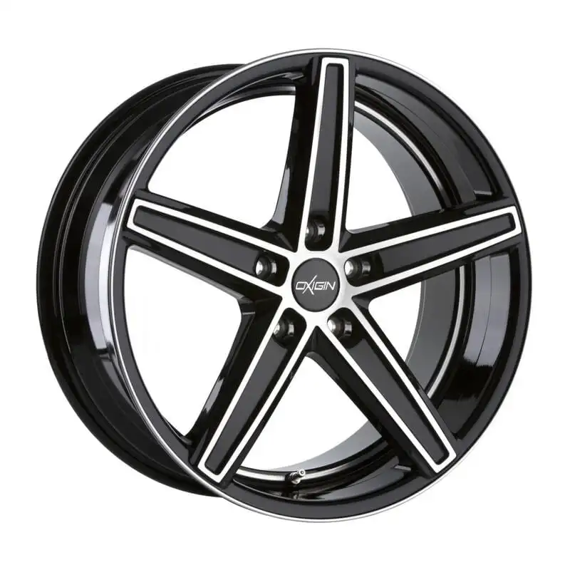Колесный диск литой Oxigin 18 Concave black full polish HD 8.5x19 ET42 - LK5/114.3 ML72.6