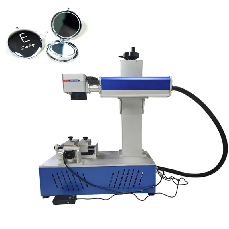 Portable Mini Laser Marker 20w 30w 50w Raycus Fiber Laser Marking Machine Laser Engraving Machine enlarge