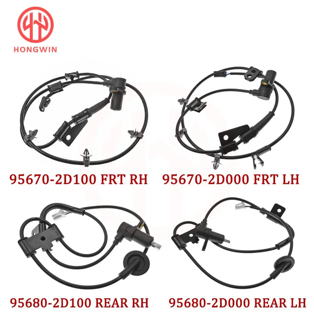 

For Hyundai Elantra 2001 02 03 04 05-2006 2.0L Front Rear ABS Wheel Speed Sensor 95670-2D000,95670-2D100,95680-2D000,95680-2D100