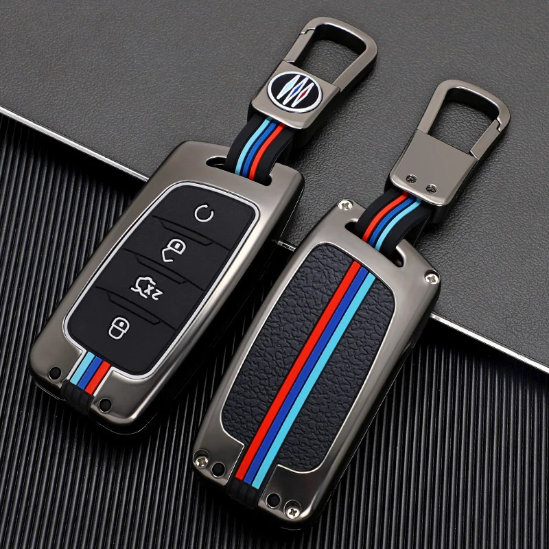 

Car Remote Key Case Cover For Changan CS75 PLUS CS85 COUPE CS95 2017-2019 4/7 Buttons Zinc Alloy Auto Car-Styling Accessories