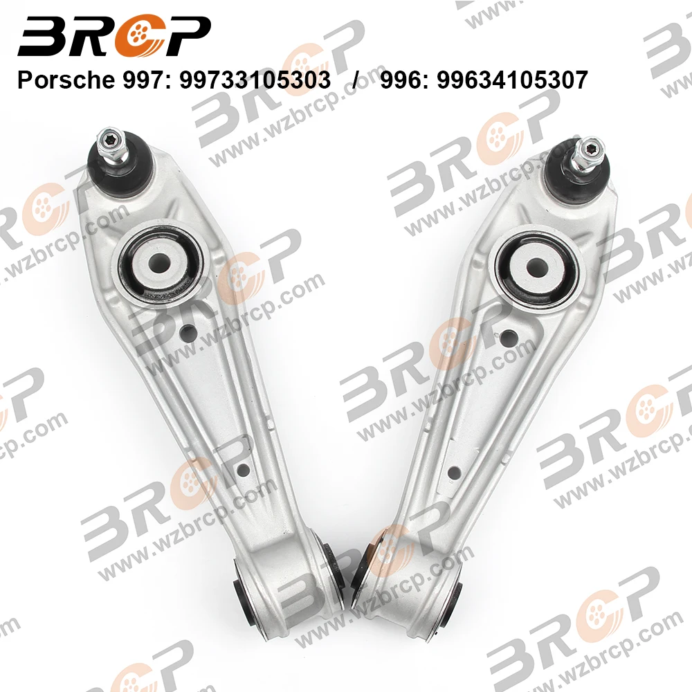 

BRCP Pair Rear Suspension Track Control Arm For Porsche 911 Convertible Targa BOXSTER Spyder CAYMAN 997 996 987 986