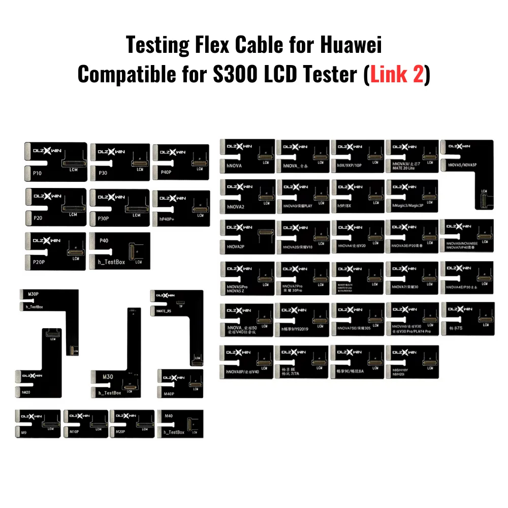 

Testing Flex Cable for Huawei Compatible For S300 LCD Screen Tester Link 2