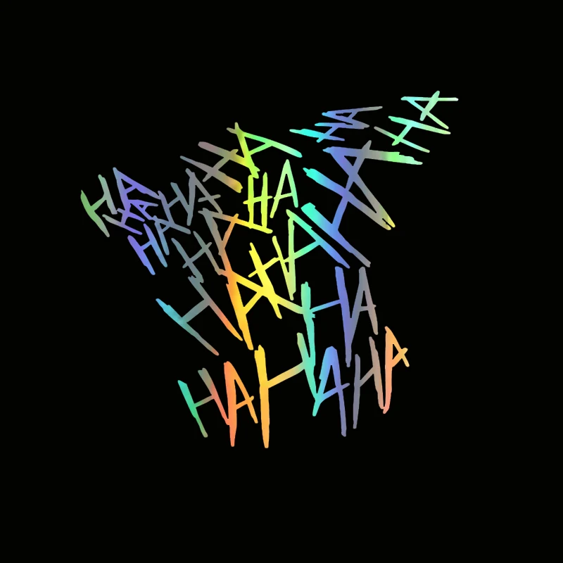 Наклейка на мотоцикл HAHAHA мотоциклетный шлем автомобильные наклейки мото авто