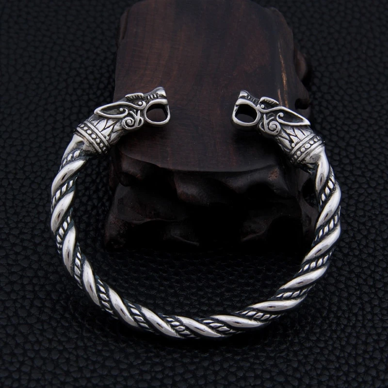 

Stainless Steel Dragon Bracelet Fashion Accessories Viking Bracelet Men Jewelry Wristband Cuff Bracelets For Women Bangles 2022