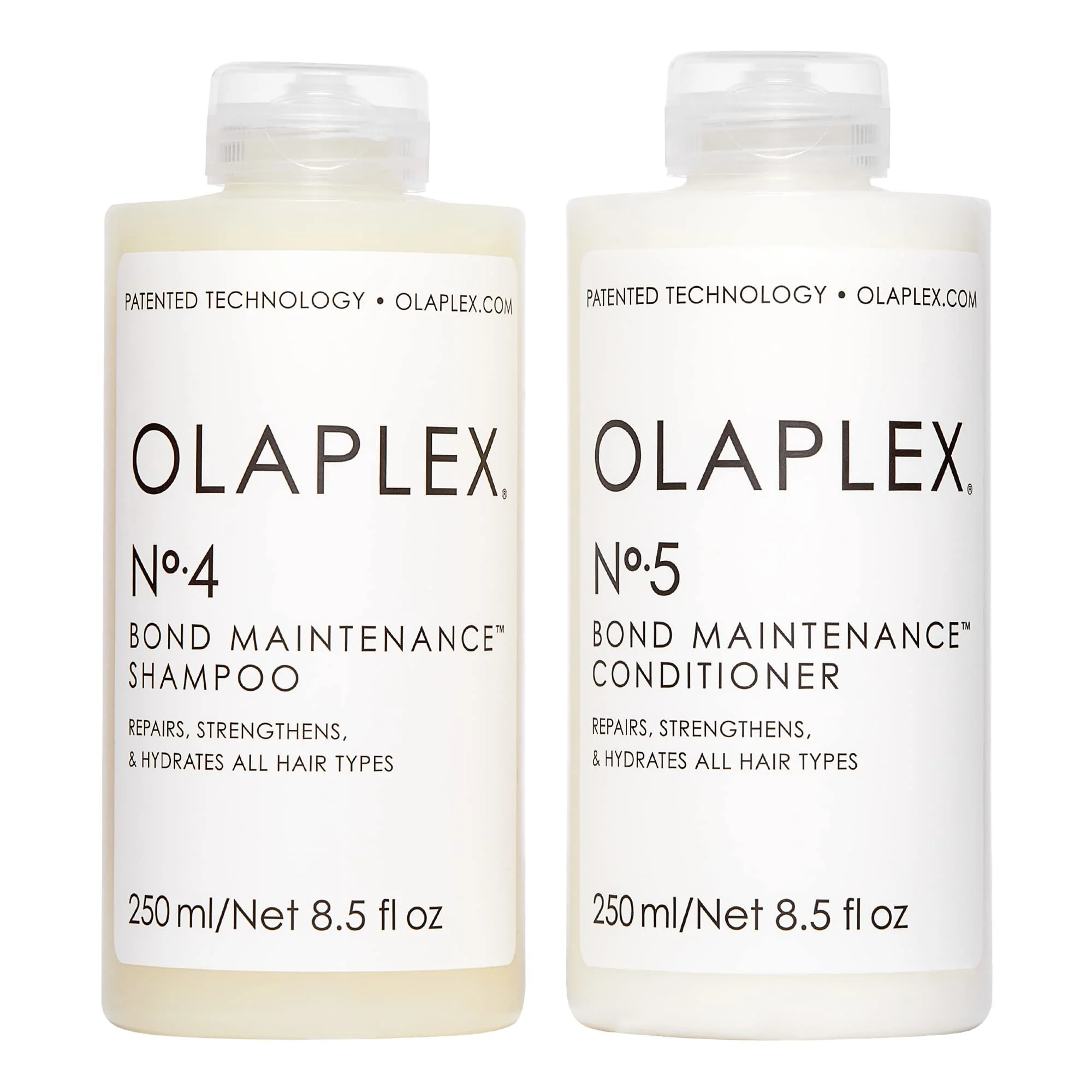 

2psc Olaplex No.4 No.5 Set Original Shampoo Conditioner Repair Strengthen Noirishes All Hair Types Professional Hair Care 250ml