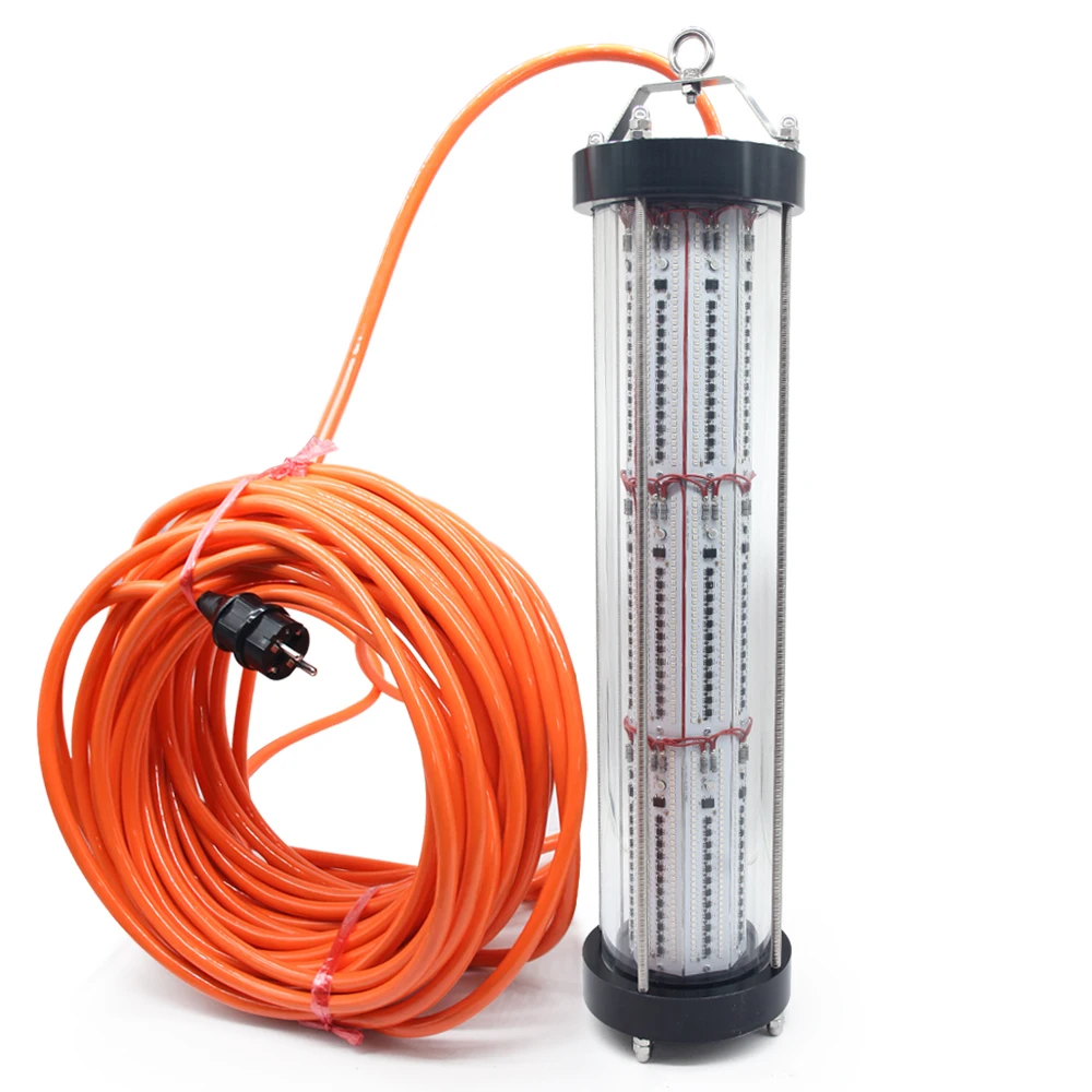 

Мощный погружной светодиодный подводный фонарь для рыбалки s 2-ye, 3000 Вт, IP68, В переменного тока