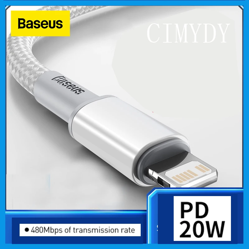 

20W USB C Cable for iPhone 13 12 11 Pro Max XR 8 PD Fast Charging for iPhone Charger Cable for MacBook iPad Type C Cable