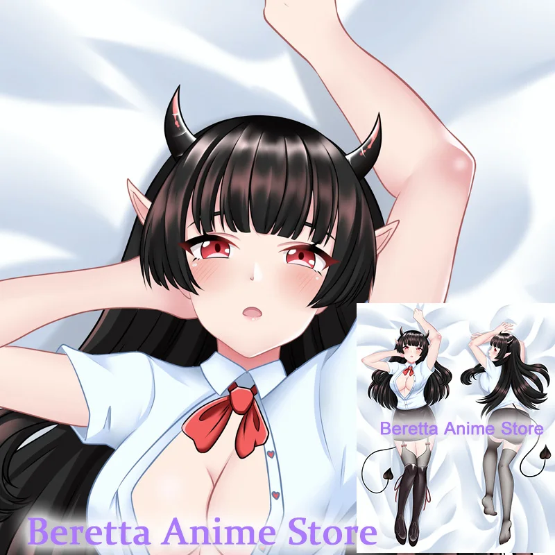 

Dakimakura Anime Akari Succubus Beautiful Girl Double-Sided Print Life-size Body Pillow Cover