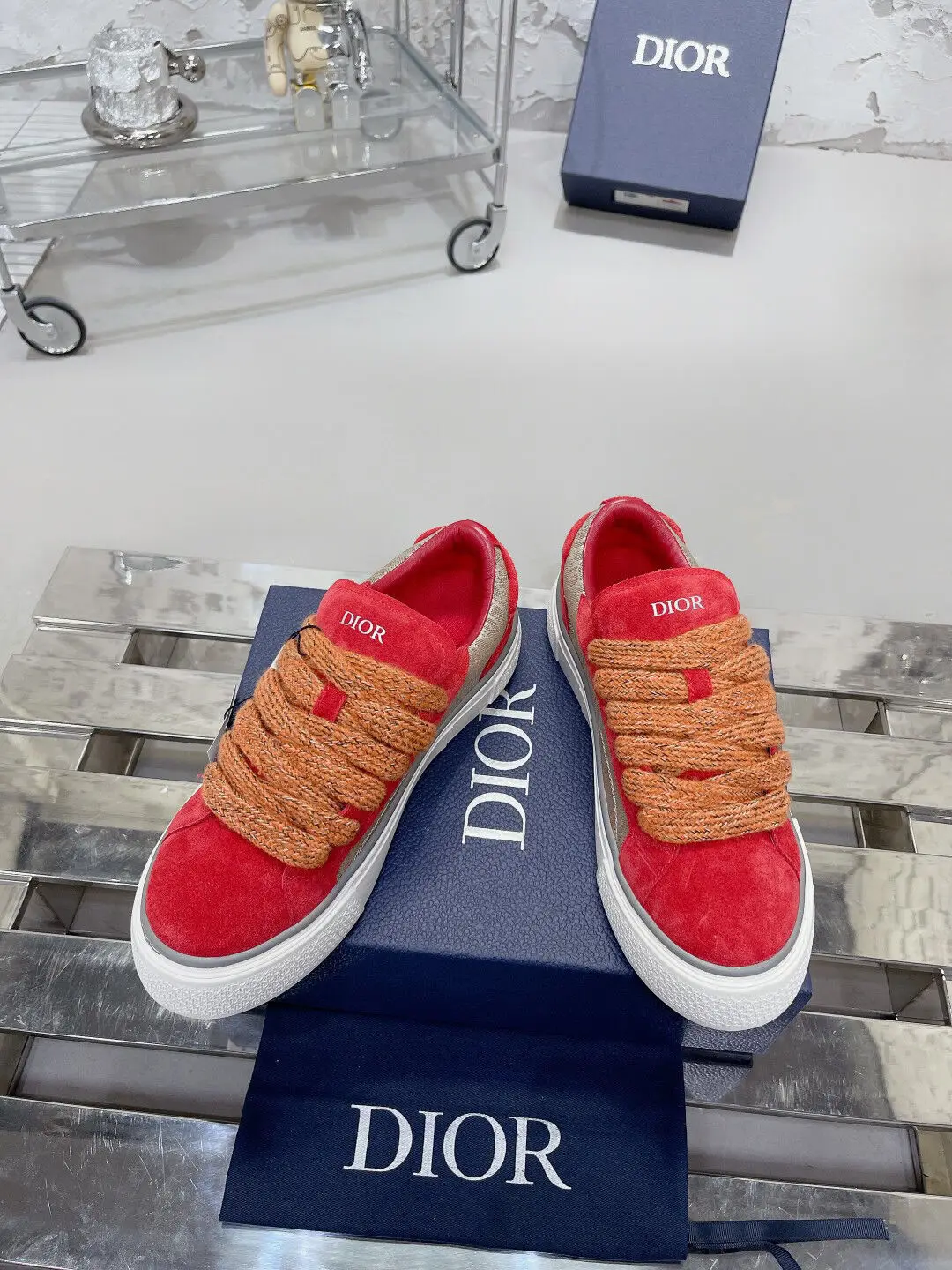 точная копия 1:1 КроссовКи DIOR Спортивная Обувь Активного ОтдыхаОдинакОвый Стиль