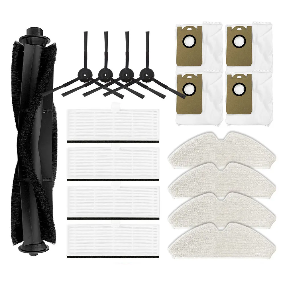 For Proscenic M7 Pro, Kyvol Cybovac S31, HONITURE Q6, Uoni V980 Plus Robot Vacuum Parts Main Side Brush Hepa Filter Mop Dust Bag