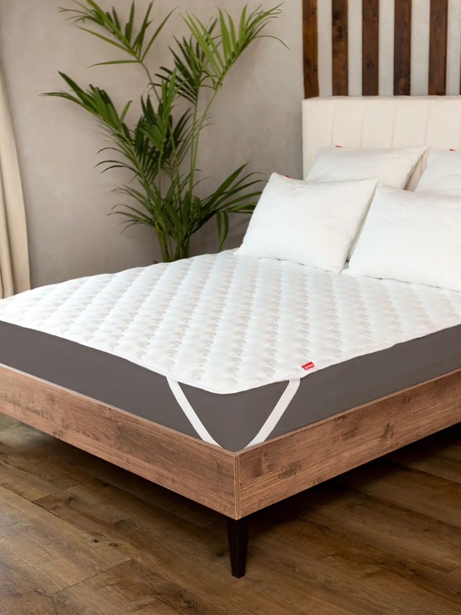 Mattress Topper 160x200 180x200 90x200 with elastic band for mattress adult children | Cover & Grippers