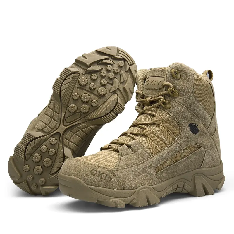 

Men Desert Military Boots Waterproof Work Combat Trek Outdoor Male Army Hiking Winter/Autumn Tactical Botas Fashion Shoes