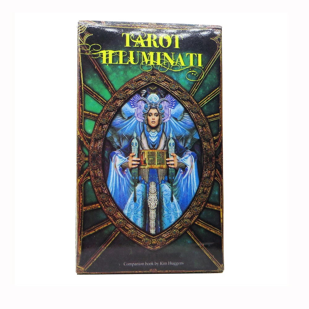

English Tarot Card .Illuminati Divination Tarot Cards Deck PDF Guidebook
