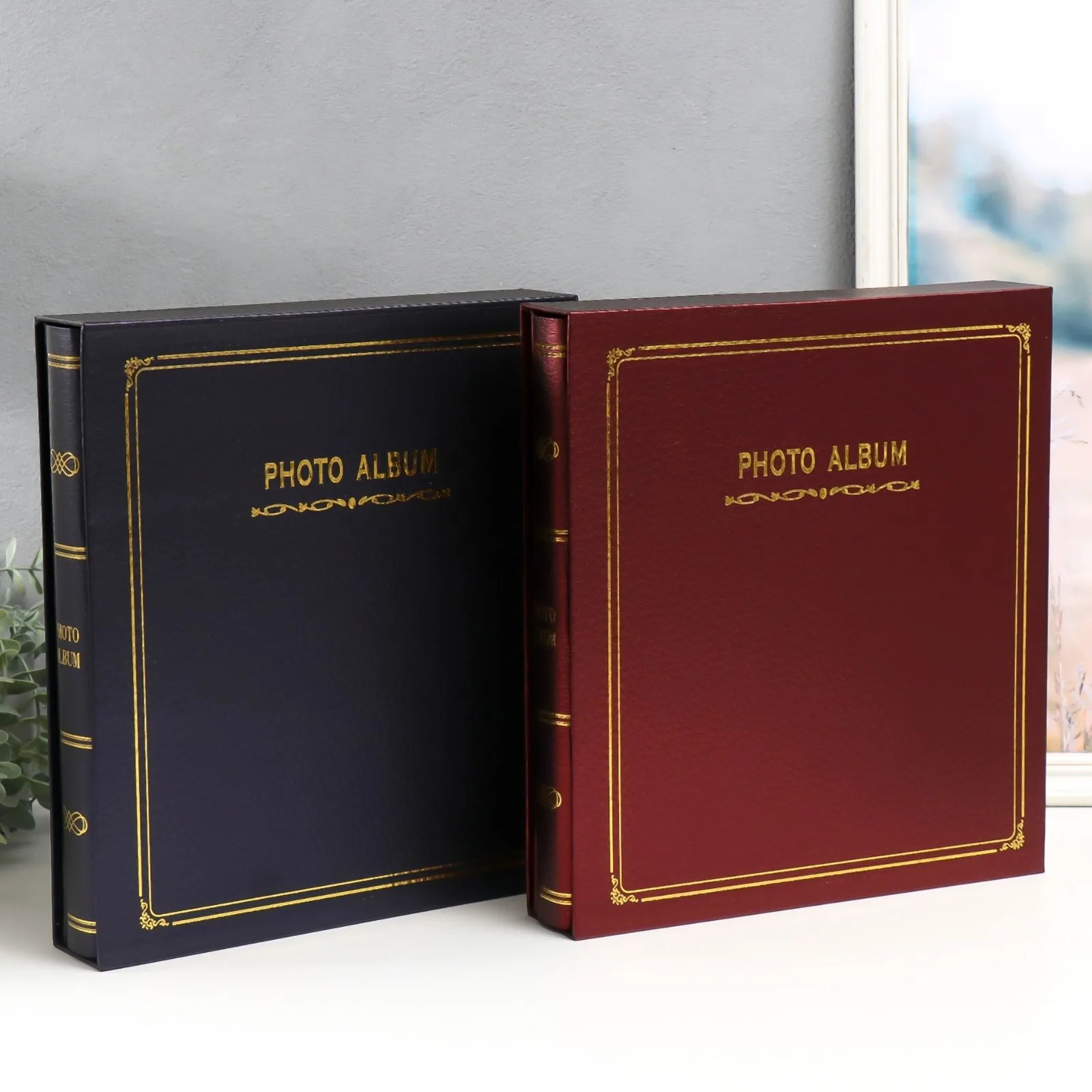 Фотоальбом на 500 фото 10х15 см &quotКлассический кант&quot МИКС 33 8х31х5