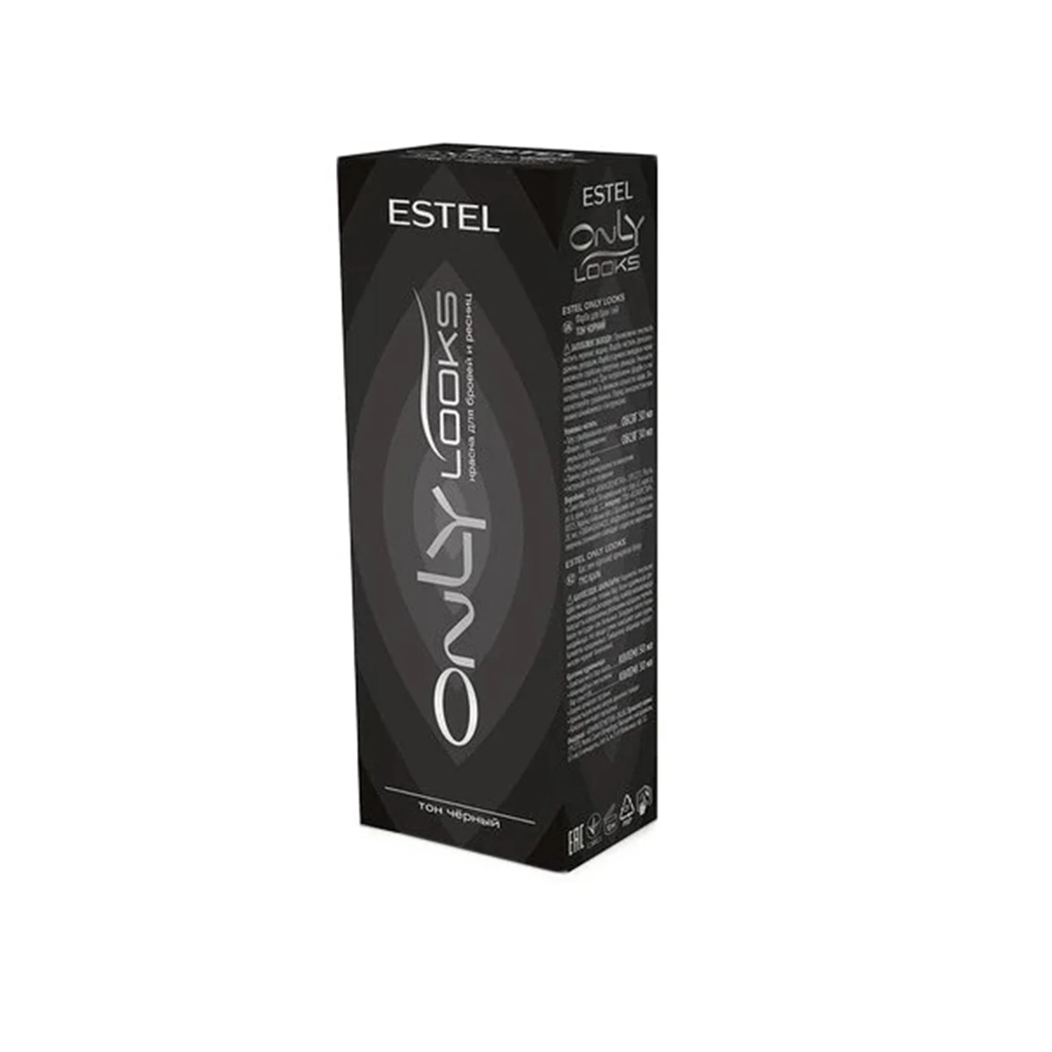 ESTEL ONLY Looks 601 Краска для бровей и ресниц Черный
