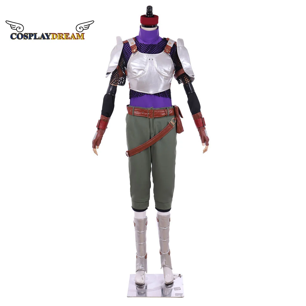 

Cosplaydream Final Cosplay Fantasy VII Remake Jessie Cosplay Costume Custom Made Halloween Carnival Party Costume
